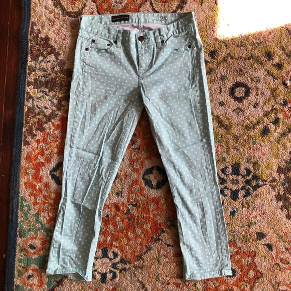 •SOLD• J. Crew Cropped Matchstick Pants - Picture 1 of 3